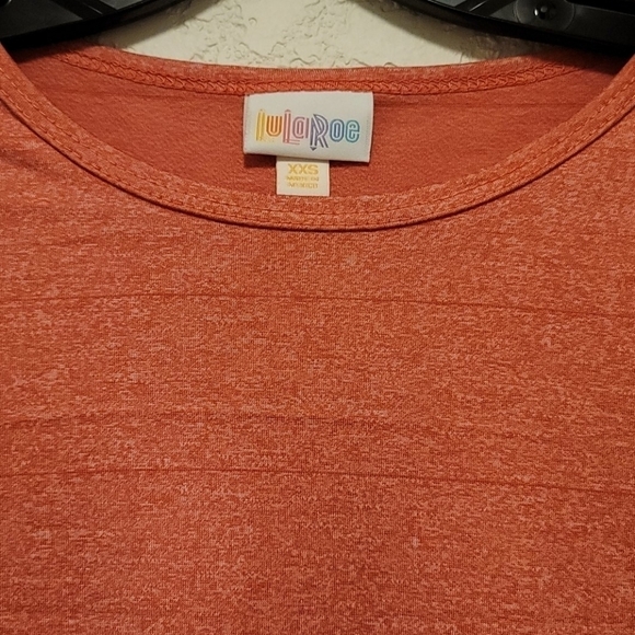 🆕️ LulaRoe Irma top NWT'S size XXS coral - Picture 2 of 8